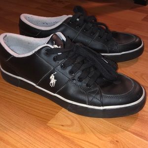 Black and White Polo Shoes